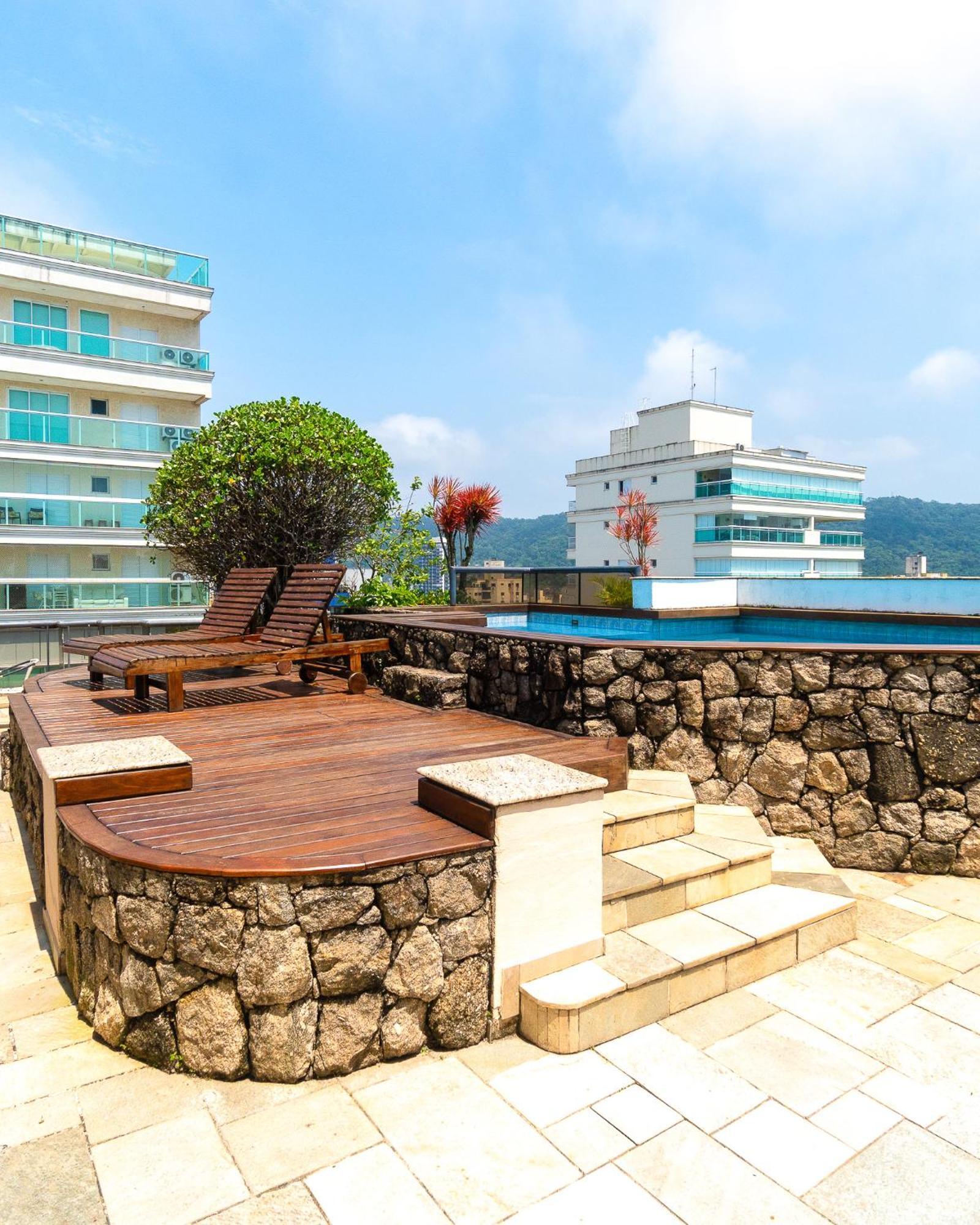 Triplex A 300 Metros Do Mar - Guaruja Enseada - Prime Experience Villa Exteriör bild